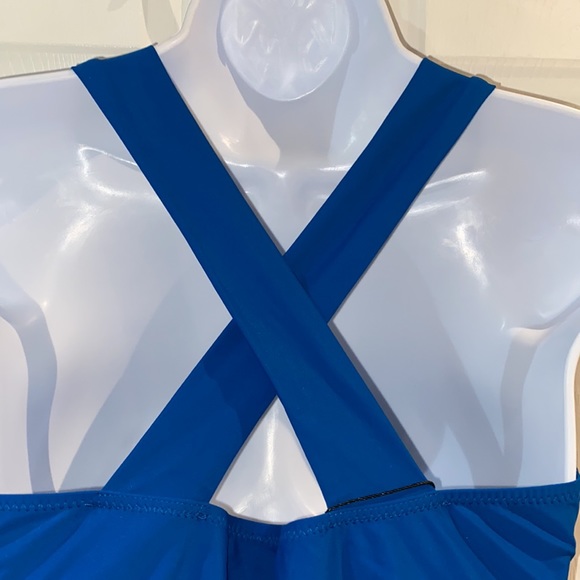 Tempt Me Ladies One Piece Sexy Mesh Hollow Out Bathing Suit Size Medium - Picture 5 of 12